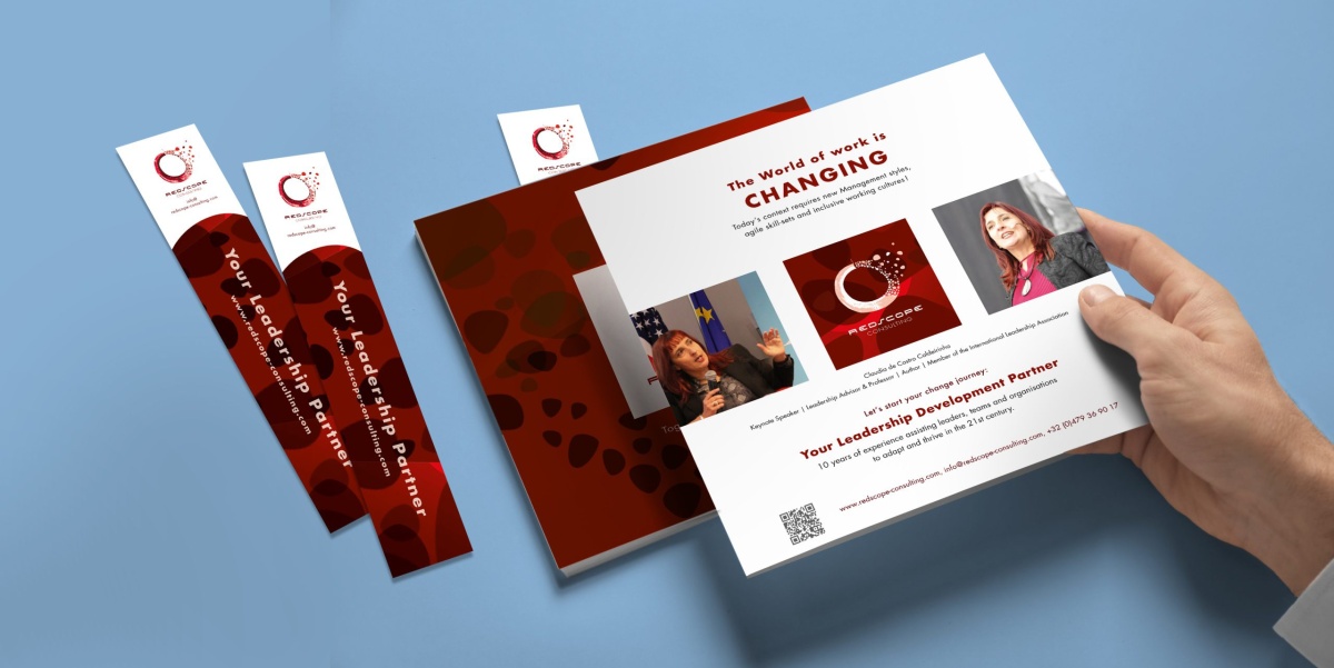 Brand Naming · Corporate Design – Redscope Consulting Brussels